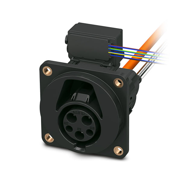 Phoenix CHARX CONNECT EV Type 2  universal, AC type 1, Vehicle inlet, 80 A , 250 V AC, single cores
