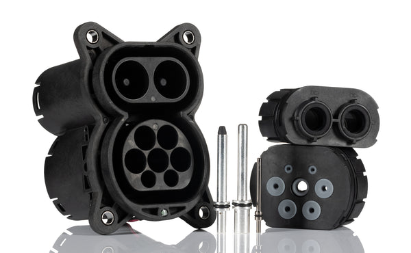 Amphenol Industrial, CCS2 Charging Inlet Socket, 200A 1000 V dc