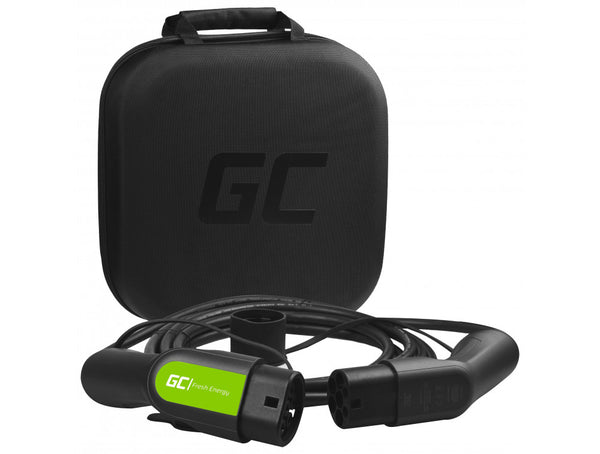 EV charging Cable Cable Green Cell GC Type 2 3.6kW 5m / 16.4 ft for charging EV / PHEV